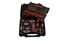 Zestaw gwintowników M3-M12 ABRABORO, HSS-G [45 cz.]