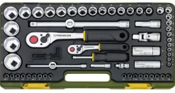Zestaw kluczy nasadowych Proxxon 1/2 i 1/4 cala [56 el.]