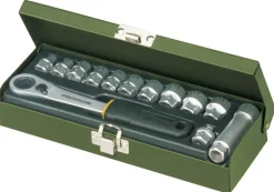 Zestaw nasadek 1/4 cala z grzechotką przelotową PROXXON [13 części]