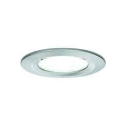 Zestaw Oprawa wbudowana Nova stałe LED IP44 3st ściemnianie 3x6,5W 4000K GU10 51mm Żelazo Szczotkowane/Aluminium