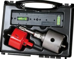 Zestaw otwornic 68 mm/ BiM + HM Wolfcraft