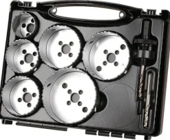 Zestaw otwornic BiM 40 - 86 mm Wolfcraft - do inastalacji elektrycznych