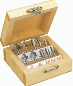 Zestaw profesjonalnych frezów do drewna Proxxon [10 szt.]