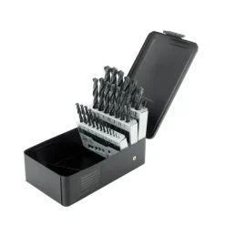 Zestaw wierteł do metalu HSS-R DIN 338 1 - 13 mm ABRABORO [25 szt.]