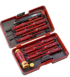 Zestaw wkrętaków elektrycznych FELO - E-smart [14 cz.] Box Industry